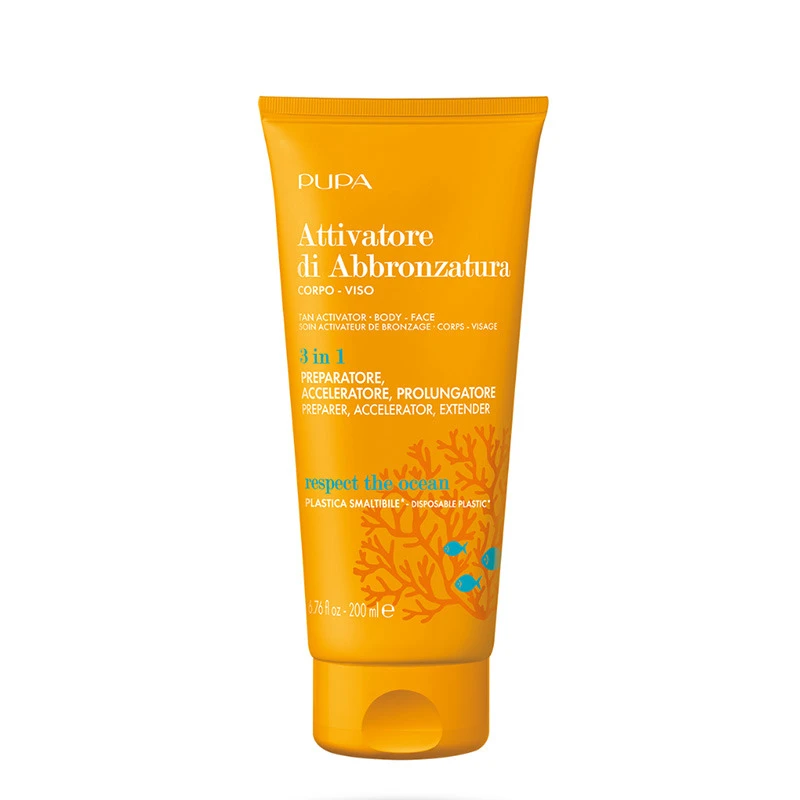 Pupa Activateur De Bronzage 3 En 1 - Corps & Visage 3 Pupa Activateur De Bronzage 3 En 1 - Corps & Visage