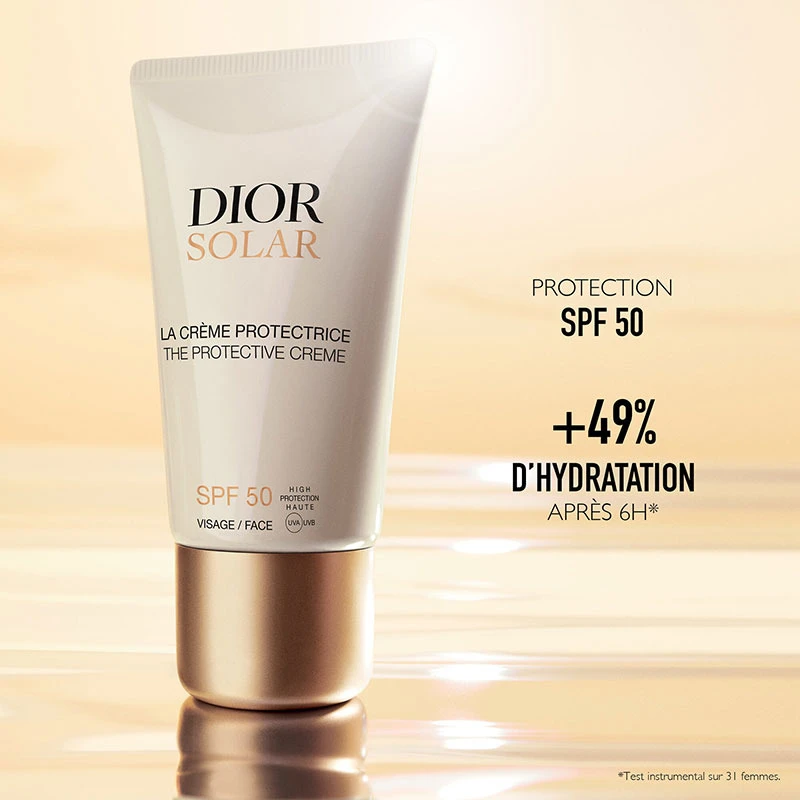 Dior Solar - La Crème Protectrice Visage SPF 50 Crème Solaire Visage Haute Protection 4 Dior Solar - La Crème Protectrice Visage SPF 50 Crème Solaire Visage Haute Protection – Image 2