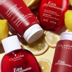 Clarins Eau Dynamisante Vitalité, Fraîcheur, Fermeté Eau De Soins Parfumée -Soins Du Corps Soldes eau dynamisante vitalite fraicheur fermete eau de soins parfumee 6