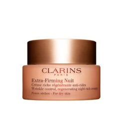 Clarins Extra-Firming Nuit - Crème Régénérante Anti Rides Peaux Sèches