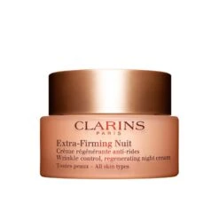 Clarins Extra-Firming Nuit - Crème Régénérante Anti Rides Toutes Peaux