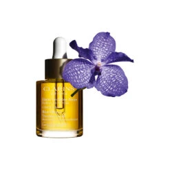 Clarins Huile Orchidée Bleue - Hydrate, Ravive L'éclat 100% Extraits De Plantes -Soins Du Corps Soldes huile orchidee bleue hydrate ravive l eclat 100 extraits de plantes 2