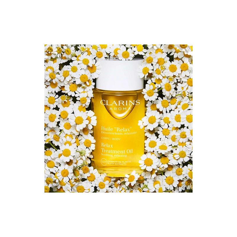 Clarins Huile Relax - Décontractante, Relaxante 100% Extraits De Plantes 4 Clarins Huile Relax - Décontractante, Relaxante 100% Extraits De Plantes – Image 2