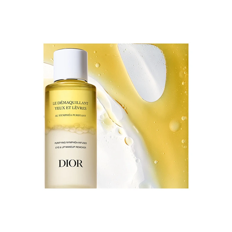 DIOR Le Démaquillage Au Nymphéa - Le Démaquillant Biphase Yeux Et Lèvres - Formule Soin Purifiante 5 DIOR Le Démaquillage Au Nymphéa - Le Démaquillant Biphase Yeux Et Lèvres - Formule Soin Purifiante – Image 3
