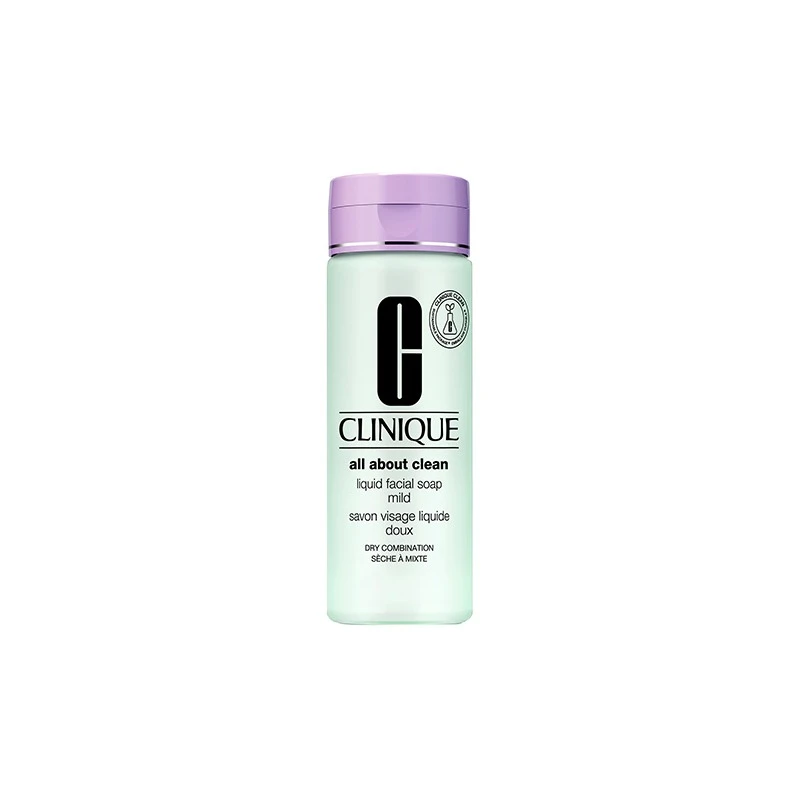 Clinique Liquid Facial Soap Mild - Peau Sèche à Mixte Savon Liquide Doux 3 Clinique Liquid Facial Soap Mild - Peau Sèche à Mixte Savon Liquide Doux