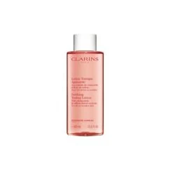 Clarins Lotion Tonique Apaisante - Aux Extraits De Camomille & Fleur De Safran -Soins Du Corps Soldes lotion tonique apaisante aux extraits de camomille fleur de safran 1