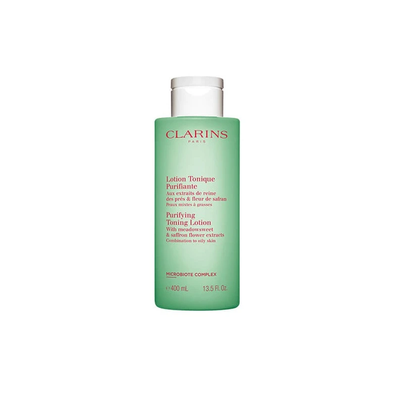 Clarins Lotion Tonique Purifiante - Aux Extraits De Reine Des Près & Fleur De Safran 4 Clarins Lotion Tonique Purifiante - Aux Extraits De Reine Des Près & Fleur De Safran – Image 2