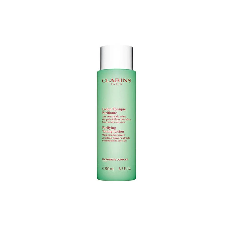 Clarins Lotion Tonique Purifiante - Aux Extraits De Reine Des Près & Fleur De Safran 3 Clarins Lotion Tonique Purifiante - Aux Extraits De Reine Des Près & Fleur De Safran
