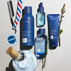 Clarins MEN - Huile De Rasage + Barbe -Soins Du Corps Soldes men huile de rasage barbe 4